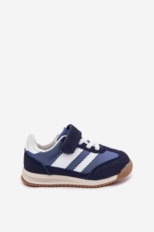 Children's Sneakers Sports Shoes with Velcro Navy Viona