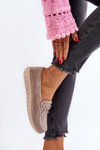 Women's Beige Loafers With Bow Reece