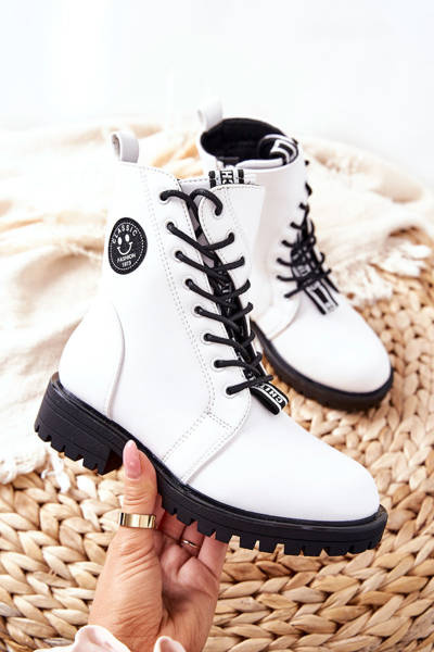 Children's Warm-up Booties Workers White Rosalie