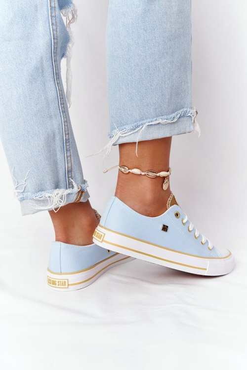 Classic Women's Sneakers BIG STAR HH274457 Blue
