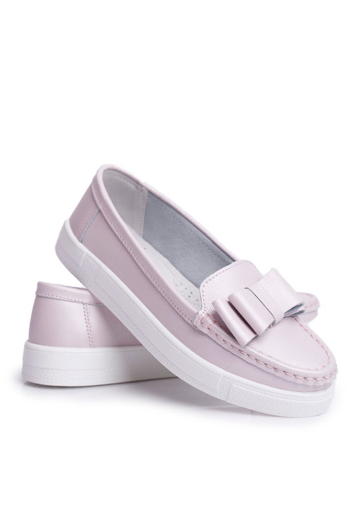 Mokassins Women's Leather Pink Lovren