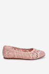 Openwork Fashionable Ballerinas Pink Thiago