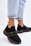 Women's Slip-On Sports Shoes GOE LL2N4032 Black
