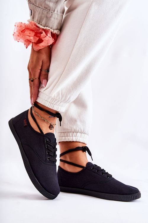 Women's Classic Sneakers Black Dellis