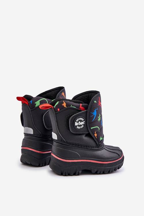 Dziecięce Śniegowce Na Rzep Czarne Lee Cooper LCJ-24-44-2861K