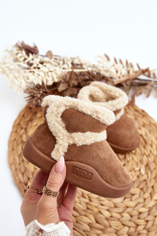 Śniegowce Dziecięce Na Rzep Camel Unitia