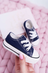 Kids' Classic Sneakers Navy Blue Filemon