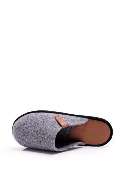Men's Household Slippers Big Star Grey D167177A