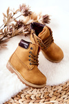 Children's Trapers Boots Camel Milos