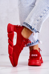 Women's sports shoes Memory Foam Big Star JJ274270 Red