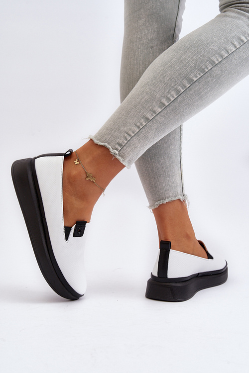 Women's Leather Platform Espadrilles in Multicolor Chorisa