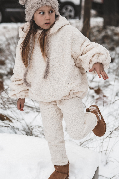 Children's Snow Boots Insulated Camel Nallita