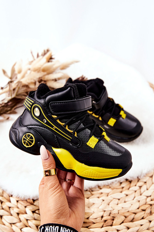 Children's Warm-up Snow Boots Black Herry