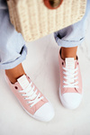Women's Cross Jeans Sneakers Pink FF2R4019C
