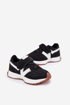 Children's Velcro Sneakers Black Tezzu
