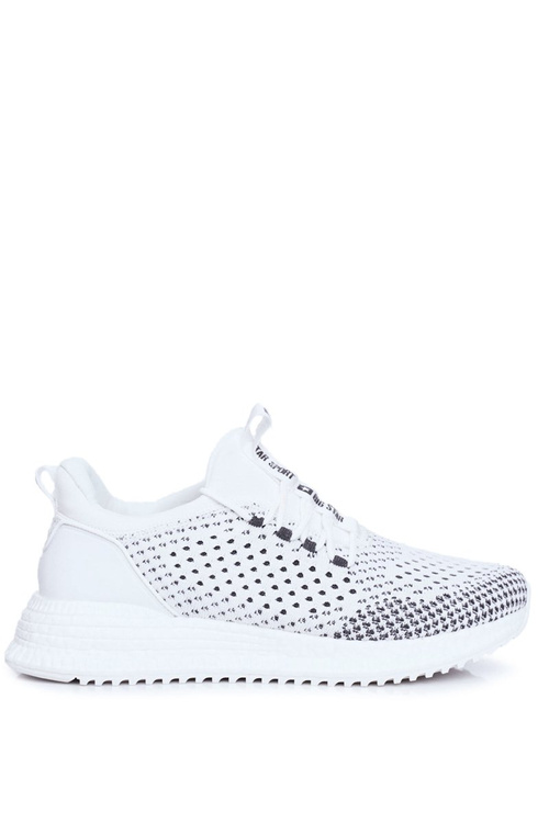 Sportowe Męskie Buty Big Star Białe FF174242