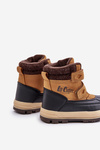 Insulated Snow Boots for Boys Lee Cooper LCJ-23-01-2059 Camel
