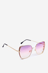 Women's Sunglasses with Glitter Inserts UV400 Pink