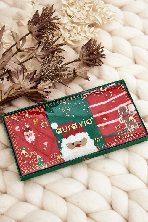 Zestaw Młodzieżowe Skarpety Świąteczne 3-Pak