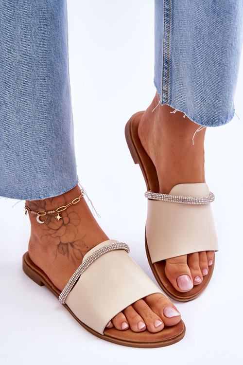 Elegant Flat Heels Beige Termen