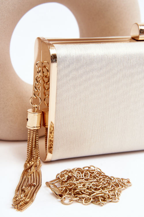 Evening Clutch Bag with Chain Zarani Pearl