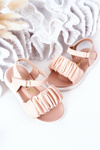 Children's Velcro Sandals Pink Aimy