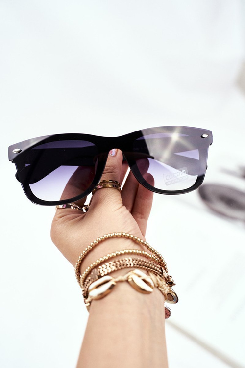 Sunglasses Black Mat Unisex Gradient