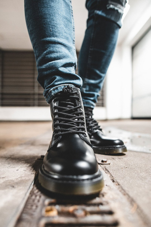 Men's Leather Trappers Big Star Black EE174268