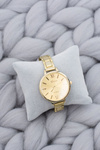 Women's Gold Stylish Watch with Bracelet