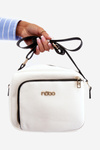Crossbody Bag Made of Eco Leather NOBO BAGP990-K000 White