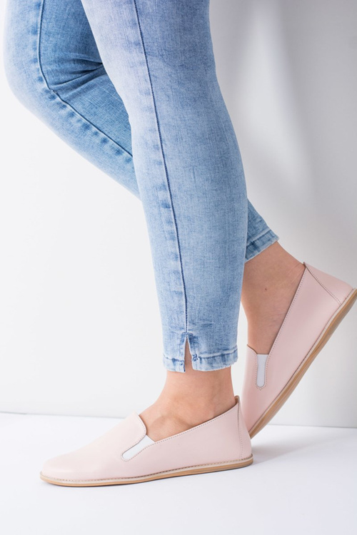 Pink Pastel Women's Ballerinas Leather Fresca