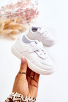 Children's Low Sport Shoes White Frillo