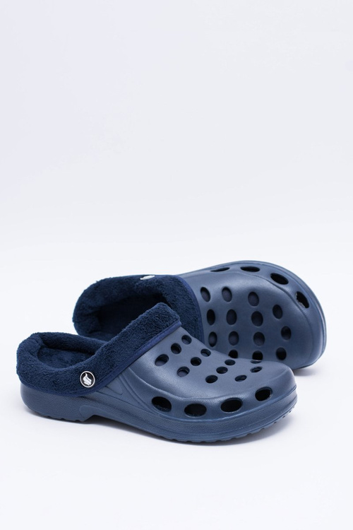 Women's Flip Flops Insulated Navy Blue Kroks EVA