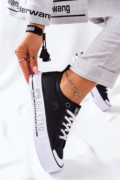 Sneakers On A Platform BIG STAR II274019 Black