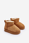 Children's Snow Boots Insulated Camel Nallita