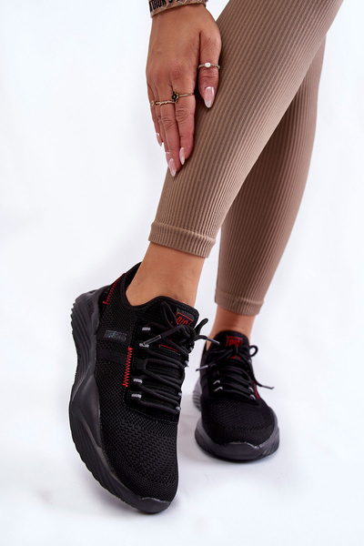 Sneakersy Damskie Memory Foam System Czarne Big Star KK274345