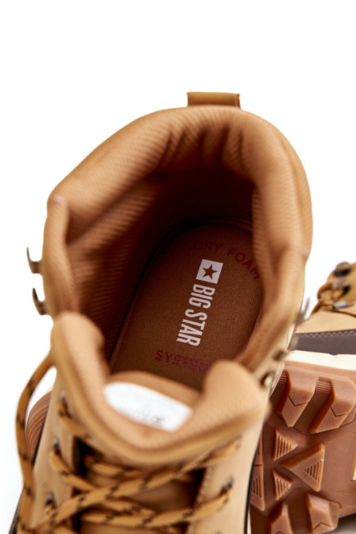 Men's Boots Memory Foam Big Star KK174119 Camel