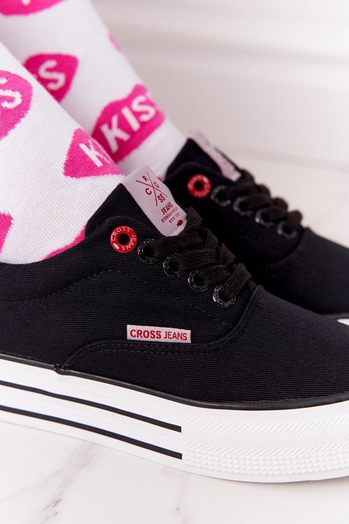 Women's Sneakers On A Platform CROSS JEANS FF2R4002C Black