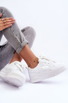 Women's Platform Sneakers White Finos