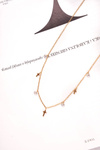 Women's Gold Necklace Chain Zirkons Crosses Katie