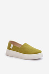 Women's Platform Sneakers NN276008 Memory Foam System Lime