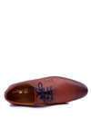 Men's Elegant Leather Half Shoes Brown Menelaos