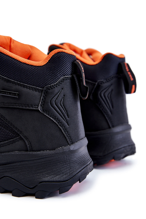 Men's Warm Trekking Shoes Cross Jeans KK1R4018C Black