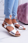 Lightweight Silver Kongito Sandals