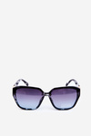 Women's Sunglasses with Black Detail and Gold UV400 Black