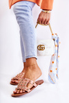 Women's Classic Slippers With Ornaments Pink Scotlyn