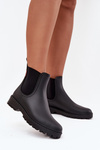 Low Women's Rain Boots Matte Black Birella