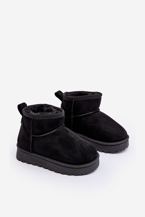 Children's Snow Boots Insulated Black Nallita