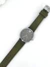 Women's Watch Ernest Manon Suede Olive Silver