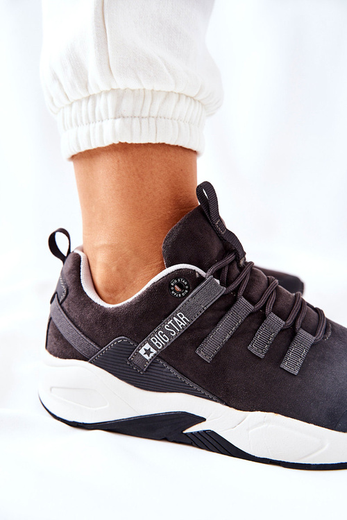 Buty Sportowe Memory Foam Big Star Szare II274255